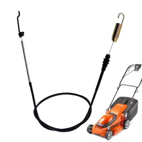 Drive Cable For Lawn Mowers 30 Inch Length Replacement Traction String Engine Control Line Pull Wire For Garden Yard Farm Outdoor Cutting Equipment Repair with orange mower