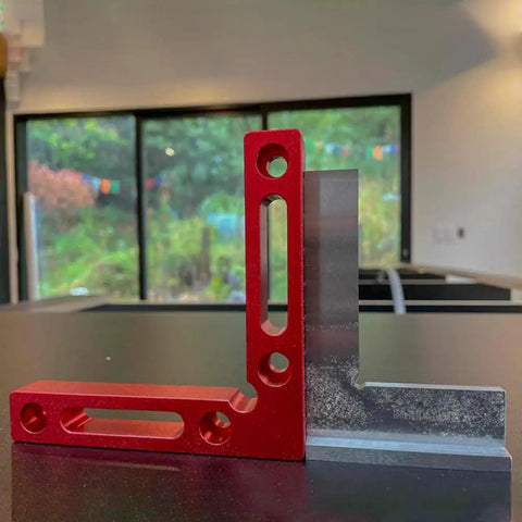 3 Inch Engineer Square Workhorse For Precision Layout And Machining, 90 Degree Right Angle Ruler, Ground Hardened Steel, indoors
