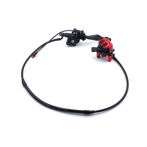 Front And Rear Brake Assembly Kit For IN 10 Electric Dirt Bike Upgrades Beefed Up Braking Power With Durable Black Rear Calipers And Discs