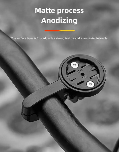 GPS Computer Mount For Aero Bars TT Bars And Tri Bars On Road And Triathlon Bikes Compatible With Garmin Wahoo CatEye Bryton