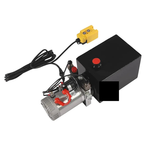 Heavy Duty 24V Hydraulic Power Unit With 1500 PSI Capacity And A Rock Solid 5L Reservoir Pumping 20 Liters Per Minute for garage lifts.