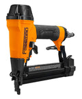 Next Gen Pneumatic 18 Gauge One And Five Eighths Inch Narrow Crown Stapler with metal belt hook and air connector