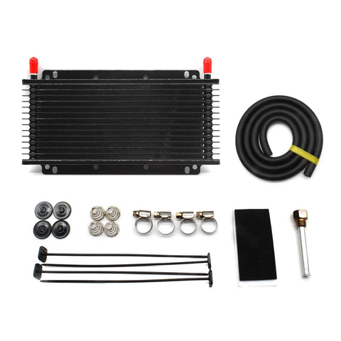 Premium Transmission Cooler Kit For Subcompact To Compact Cars, Keeps Transmission Temps In Check, Boosts Power And Reliability