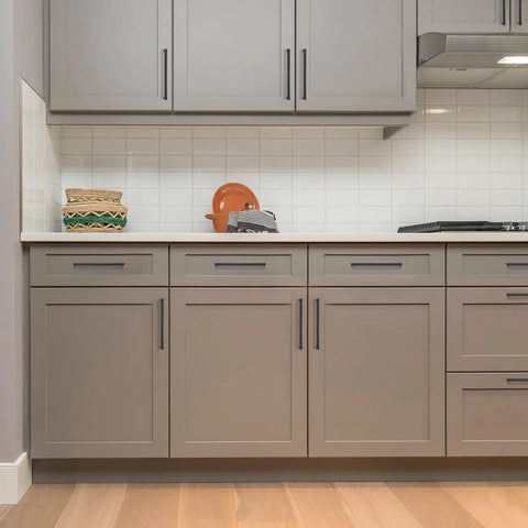 30 Pack Solid 7-1/2 Inch Kitchen Square Cabinet Handles Matte Black Pulls For Drawers And Cabinets flat black kitchen hardware