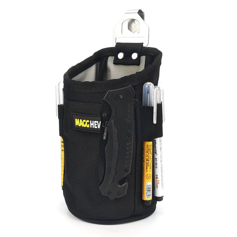 Durable Nail And Screw Pouch With Belt Clip For Electricians Carpenters Mechanics And Handymen Pro Grade Tools Organizer Bag