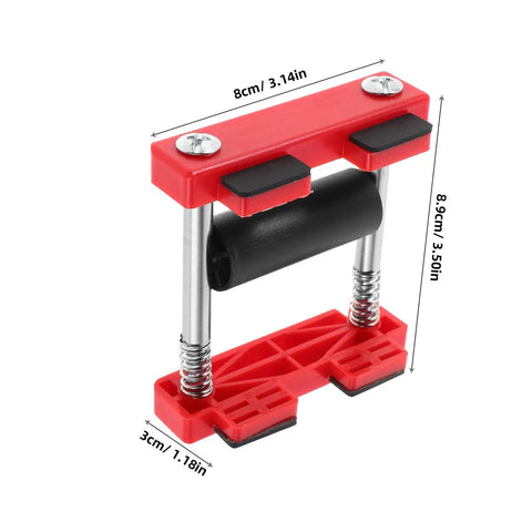 One Hand Wire Pulling Tool For Electricians Pro Grade Durable Plastic Steel Construction Easy Cable Threading Aid For Junction Boxes And Office Upgrades Diy Friendly Streamlined Wiring For Neat Professional Results, red 8.9cm tool