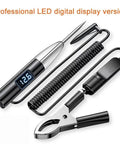 Slick Digital Voltage Tester And Circuit Probe With Crisp Led Display, tools for automotive diagnostics, features clips and probe.