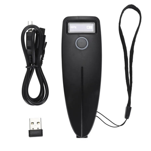 3 In 1 Mini Barcode Scanner For On The Go With 2.4G Wireless Bluetooth And USB Triple Connection For 1D 2D QR Reading 640x480 Sensor