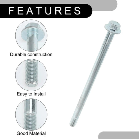 Heavy Duty Lateral Link Bolt Bushing Kit For Subaru WrX Impreza Forester AwD 1998 Through 2008 showcasing durable bolts with zinc finish.