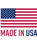 American flag with 'Made in USA' text beneath the flag.