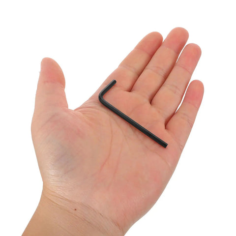 Dope Mini Metric Hex Key Tool Kit For Tiny Precision Jobs, Compact Hex Wrenches 0.7 To 3.0mm Perfect For Fixing Electronics Gadgets And Assembly Work., black hex key in hand