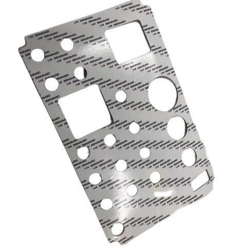 Top Shelf Replacement Platform Control Panel Decal Sticker For Genie Boom Lifts Z-30/20N Z-34/22 DC Z-34/22N Slick OEM Graphics 43036Gt 43036 Parts, showing detailed cutouts and sleek design.