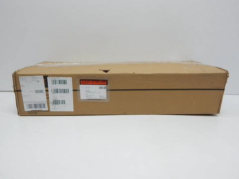 Bissell Big Green Commercial Bagged Upright Vacuum Cleaner Lightweight Industrial Grade packaging box with shipping labels.