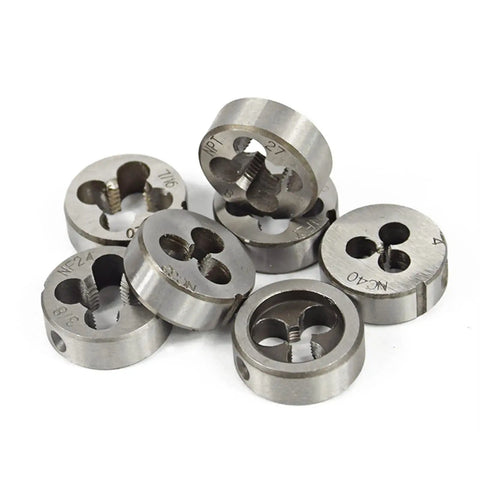 Heavy Duty Tap And Die Set 32 Piece Precision Thread Repair Kit With Wrench For Mechanics And DIYers, Alloy Steel Hand Tools For Quick Fixes And Smooth Jobs On Vehicles Or Machinery. alloy steel dies set