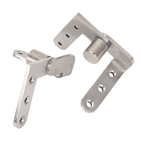 Heavy Duty Stainless Steel Door Pivot Hinges With 270 Degree Rotation For Cabinets Cafe Doors And More Built Tough For Smooth Access Wide Swing