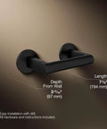 Pivoting Toilet Tissue Holder From Components Collection Premium Metal Bath Hardware With Corrosion Resistant Finish shown