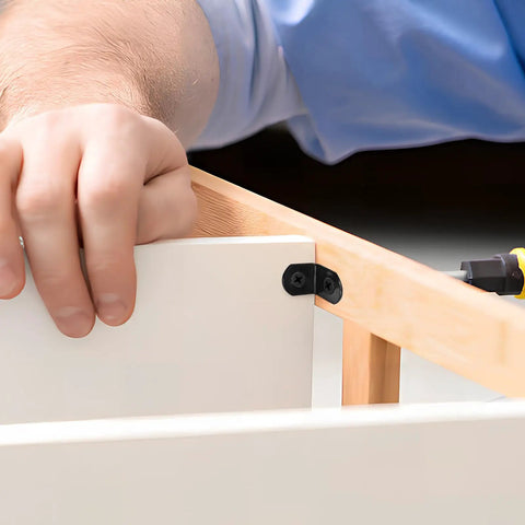 Stainless Steel Corner Brackets For Tables And Cabinets Beefy Heavy Duty Angle Braces With Effortless Installation