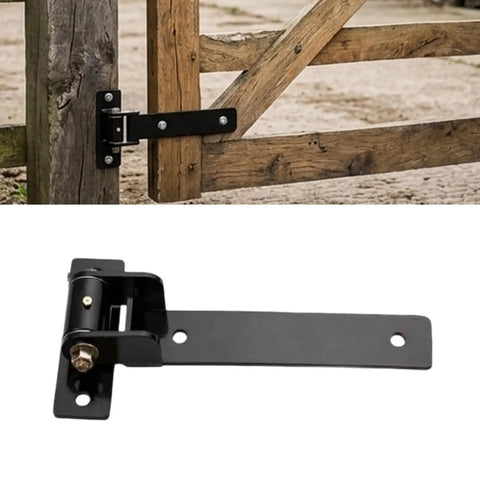 Heavy Duty Stainless Steel T Shape Barn Door Hinges With Smooth Bearing Built To Last For Commercial Gates And Garage Doors