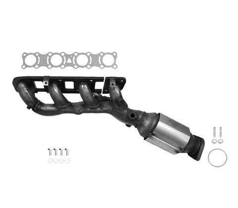 Nissan NV2500 5.6L Left And Right Catalytic Converter Manifold Replacement Parts For 2017 2021 Models with gaskets and hardware