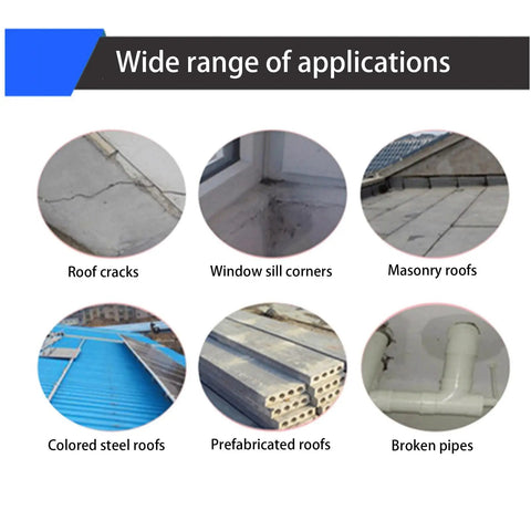 Wide range of applications for Heavy Duty Self Adhesive Roofing Felt Tape Cuts Through Asphalt Shingle Leaks In No Time.