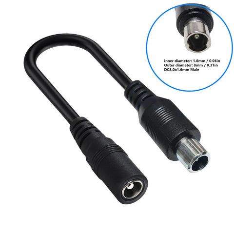 Universal Electric Scooter Charger Adapter Cable Kit with multi compatible male to female connectors, flame retardant PVC.