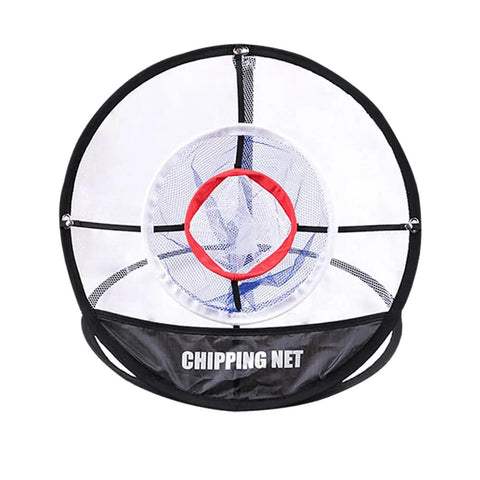 Chipping Net For Golf Practice Indoor Outdoor Pop Up Nylon Training Net With Storage Bag Foldable For Swing Accuracy Durable Wear Resistant