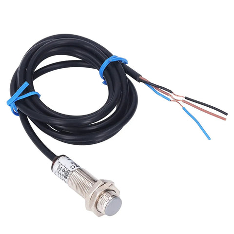 Five Pack Inductive Proximity Sensor Switches NPN Normally Open 5 To 30V DC Hall Effect 3 Wire for Cylinder Piston Position Detection