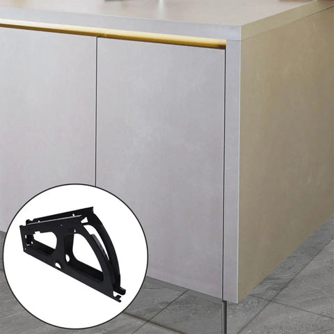 Two Pairs Metal Shoe Drawer Hinges for Flip Frame Replacement Black Hardware for Shoe Cabinet Entryway or Closet Single Layer Flip Rack