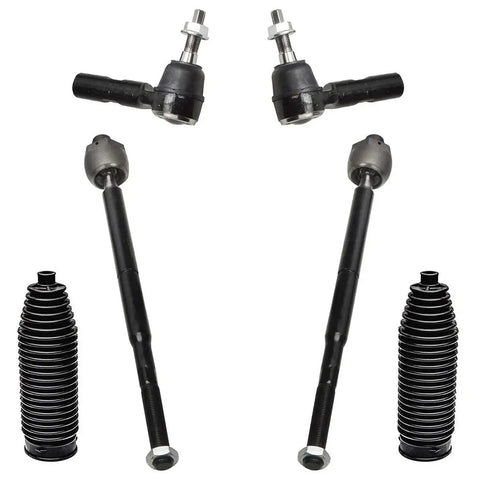 Top Grade Front Side Suspension Kit For Chrysler 300 Dodge Challenger Charger 2011-2017, Premium Heavy Duty Upper Lower Balls Bushings To Keep Your Ride Smooth And Safe On The Streets. Front suspension kit with tie rods and rubber boots