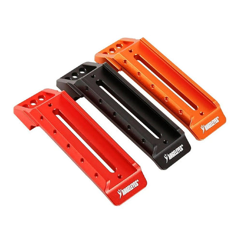 Easy Install Telescope Handle Bar Mount For Equatorial Setup Narrow Track Guide Bracket Sturdy Alloy Mount Accessory in red, black, orange