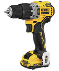 Xtreme 12V Drill Driver Kit With Three Eighths Inch Chuck, cordless power tool, compact lightweight build, multi color finish