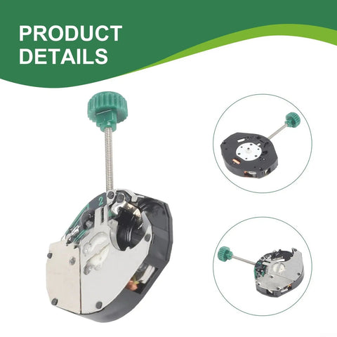 Watch Movement Replacement Kit With Six Metal Parts And Tools For SL68 Repair DIY Friendly Easy Install No Fuss Speedy Fix Reliable