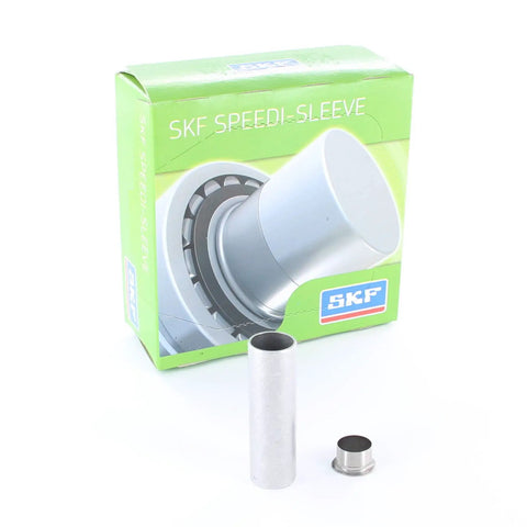 Stainless Steel Speedi Sleeve Kit Pro Grade For Fast Shaft Repair with precision-ground sleeves and box packaging visible.
