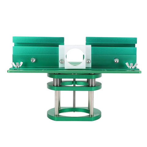 Rock Solid Aluminum Router Table Lift With Smooth Zero Play Crank Handle For Tight 51mm Height Adjustment durable table insert plate.