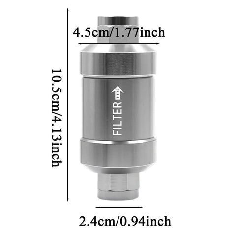 Long-Lasting Reusable Oil Filter System With Built-In Filtration, Maintenance Converter Part for heavy-duty engines, aluminum alloy