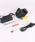 Electric Strapping Machine JDC13 16 For Heavy Duty Packaging With Alloy Body and High Fastening Force tool accessories including battery and charger.