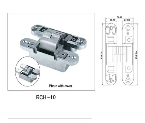 Three Direction Invisible Adjustable Bearing Hidden Door Hinge 2 Pack concealed wood hinge with diagram