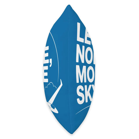 Side view of Sailplane Pilot Throw Pillow For Aero Tow Crew And Glider Fans Who Live For Silent Lift Thermals Ridge Soaring