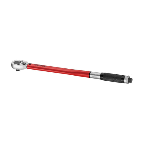 Half Inch Drive Torque Wrench 30 To 150 Ft Lb Reversible Click Steel Ratchet For Tightening And Verifying Fasteners Audible Click At Target Torque Pro Grade Build Measures Torque Clockwise