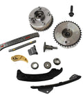 Check this slick Timing Chain Kit With VVT Gear Perfect For Your Scion Vibe Corolla Matrix Prius XD CT200H 1.8L And 2.4L Engines Plus Fits 1ZR 2ZR FE Models Featuring Durable Metal Build That Won't Stretch Or Break For Serious Savings On Long. timing chain kit with VVT gear, metal chains, guides, and sprockets