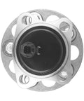 Top view of 2 Piece Wheel Hub And Bearing Assembly Replacement Set, part of the Rear Wheel Bearing Hubs Kit For Toyota Prius 2010 2011 2012 2013 2014 2015 And Prius PlugIn 2012 2015