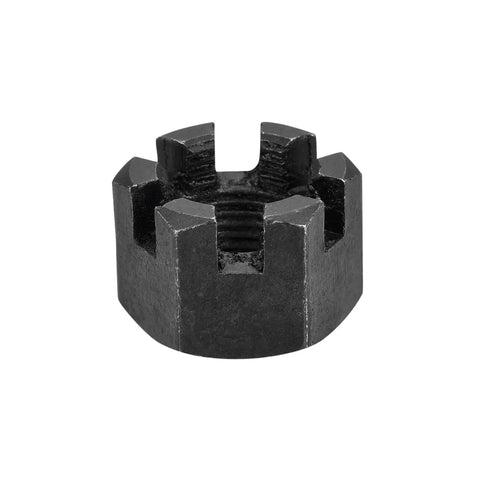Pick Up This Sick Heavy Duty M24 X 2mm Hex Slotted Castle Nut Crafted From Solid Carbon Steel Grade 4 8 In Deep Matte Black Finish