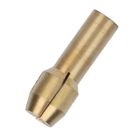 Mini Brass Collets Set 10 Pcs Durable Drill Tool Accessories For Precision Drilling With Electric Grinders Fits 0.5mm To 3.2mm Shank