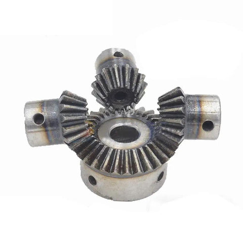 Dope 1.5 Mod Bevel Gear Set With 15T And 30T, 90 Degree 1 To 2 Drive Pairing, 10mm Bore, M5 Screws, Compact Gearbox Upgrade For Small Machines