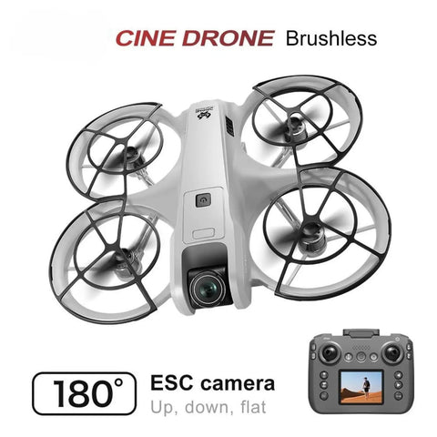 Phone Free FPV RC Drone With Built In Display Screen Remote Controller For Instant Live Video No App Needed No Phone Sync Just Fly