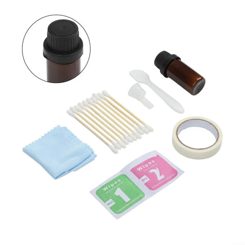 Rear Window Defroster Repair Kit For Heated Glass Grid Quick DIY Fix With Conductive Glue including tools and materials for repair