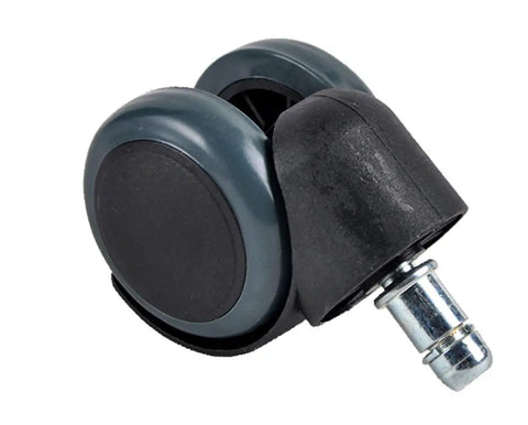 Premium Silent Office Chair Casters With 360 Swivel Spin, 2 Inch Pu Tread Wheels for smooth rolling on floors.