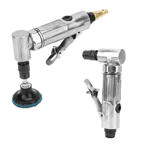 No Nonsense Heavy Duty Right Angle Pneumatic Die Grinder Spinning At 20000 Rpm With Two Inch Disc Mount for metal grinding