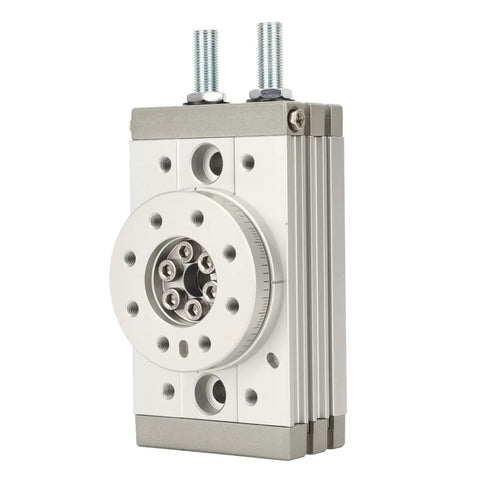 Pneumatic Rotary Actuator Built To Last With Rugged High Strength Rotary Air Cylinder And 0 To 190 Degrees Angle Adjustability For Chemical Industry.