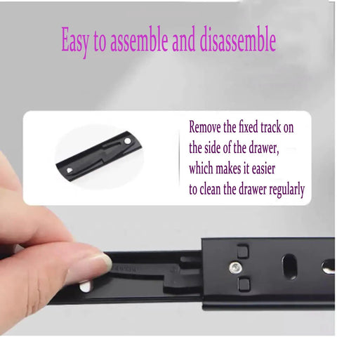12 Inch Heavy Duty Drawer Slides With Soft Close For Smooth Quiet Glide, Easy Install, Full Extension, Built Tough Rolled Edge Reinforcement, Fits Cabinets and Furniture Drawers, Chrome Finish, removable track